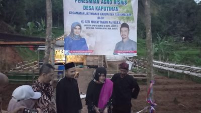 Siti Mufattahah Resmikan Launching Desa Wisata Agro Bisnis Desa Kaputihan Kecamatan Jatiwaras