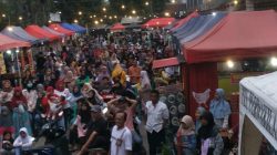 Antusiasme Warga Manggungjaya Warnai Jalan Santai Di Pusat Kuliner Rajapolah