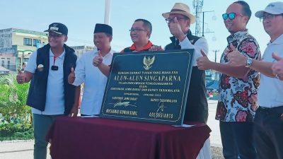 Hari Ini Alun-alun Singaparna Diresmikan Ridwan Kamil,Menjadi Ikon Ibukota kabupaten Tasikmalaya Dan Kebanggaan Jawa Barat